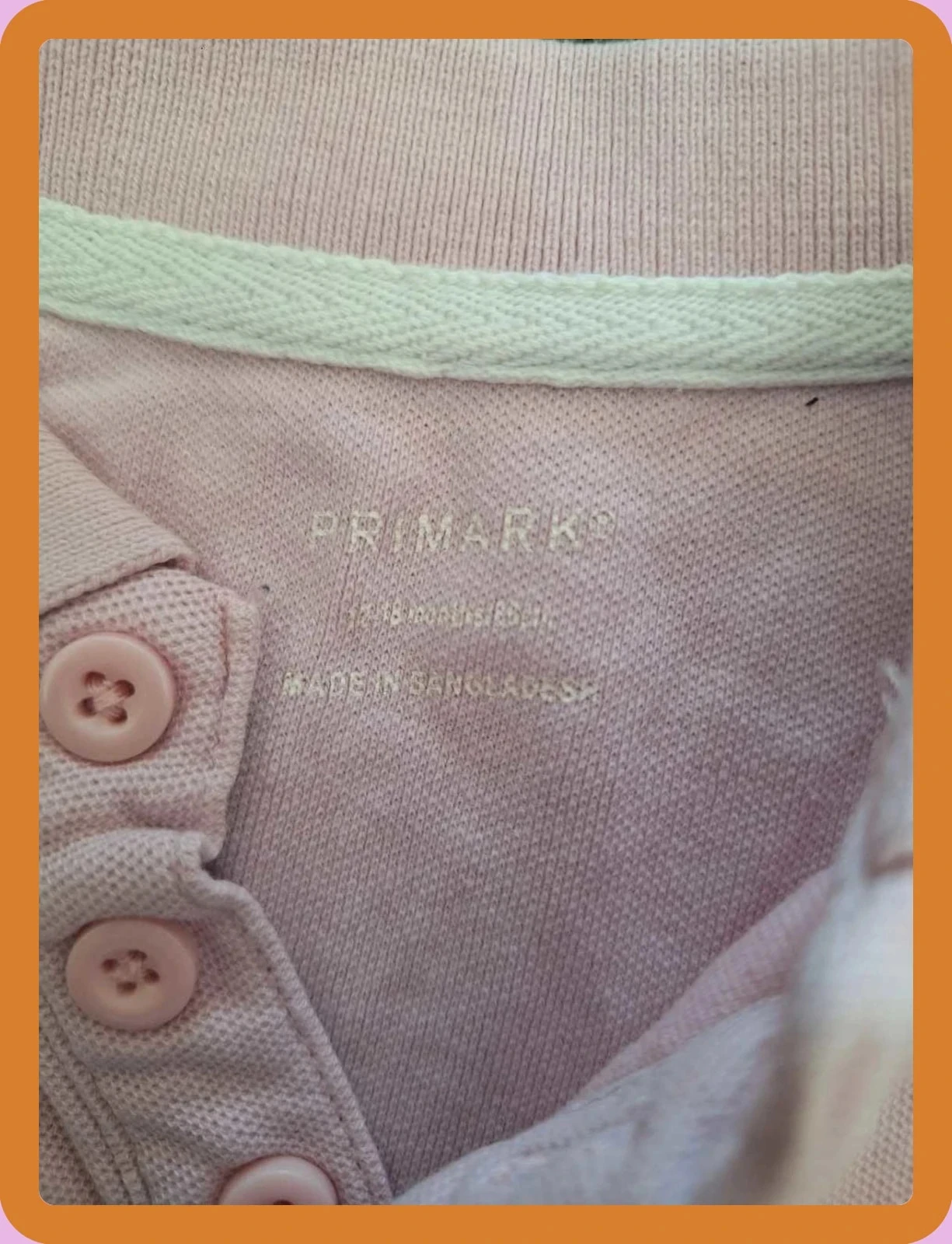 Polo rosa pastel Primark 12-18 meses (86 cm) – photo 2